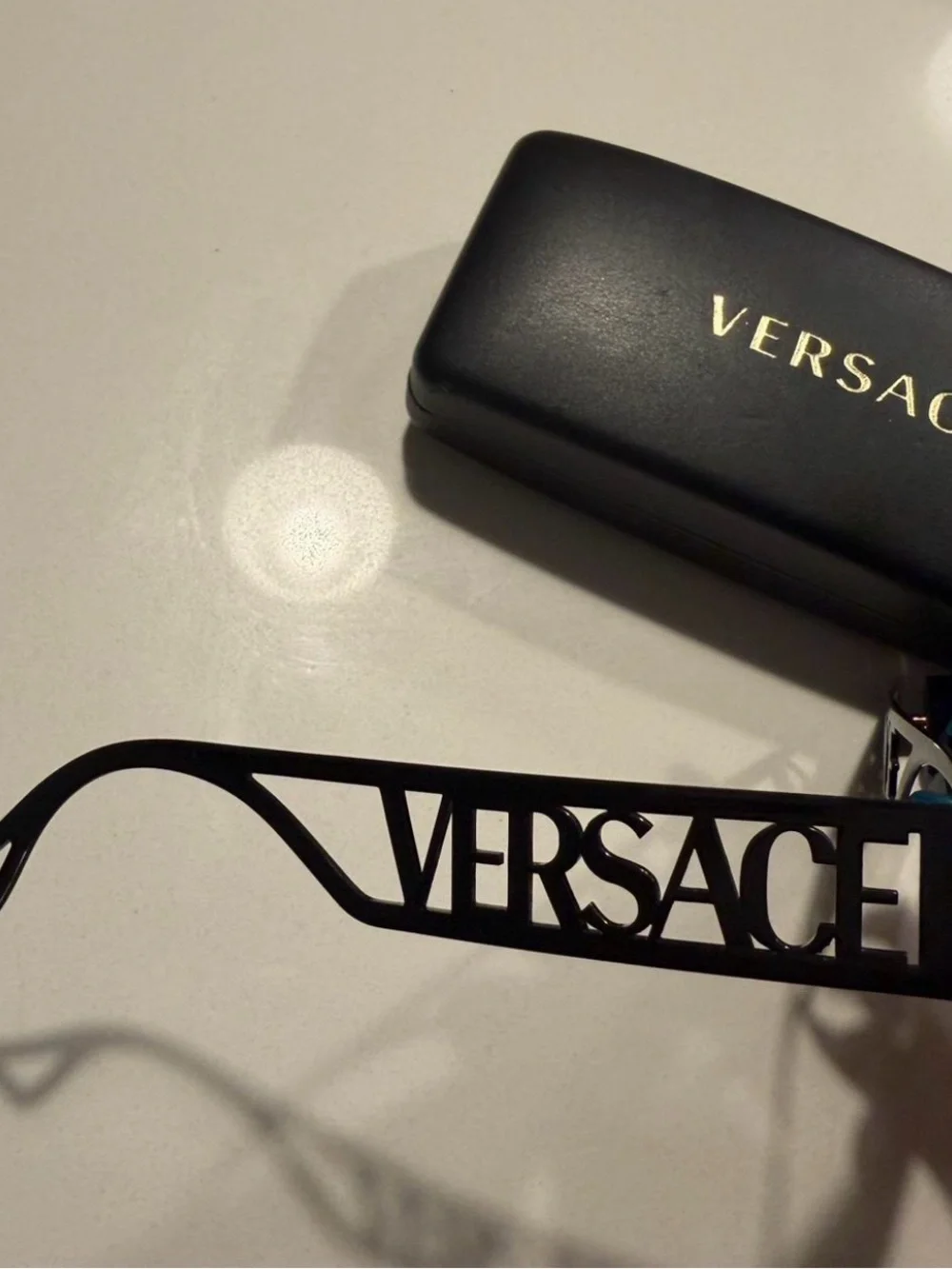 Versace Black Womens Sunglasses with Case